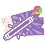 Vehicle Neon Ticket